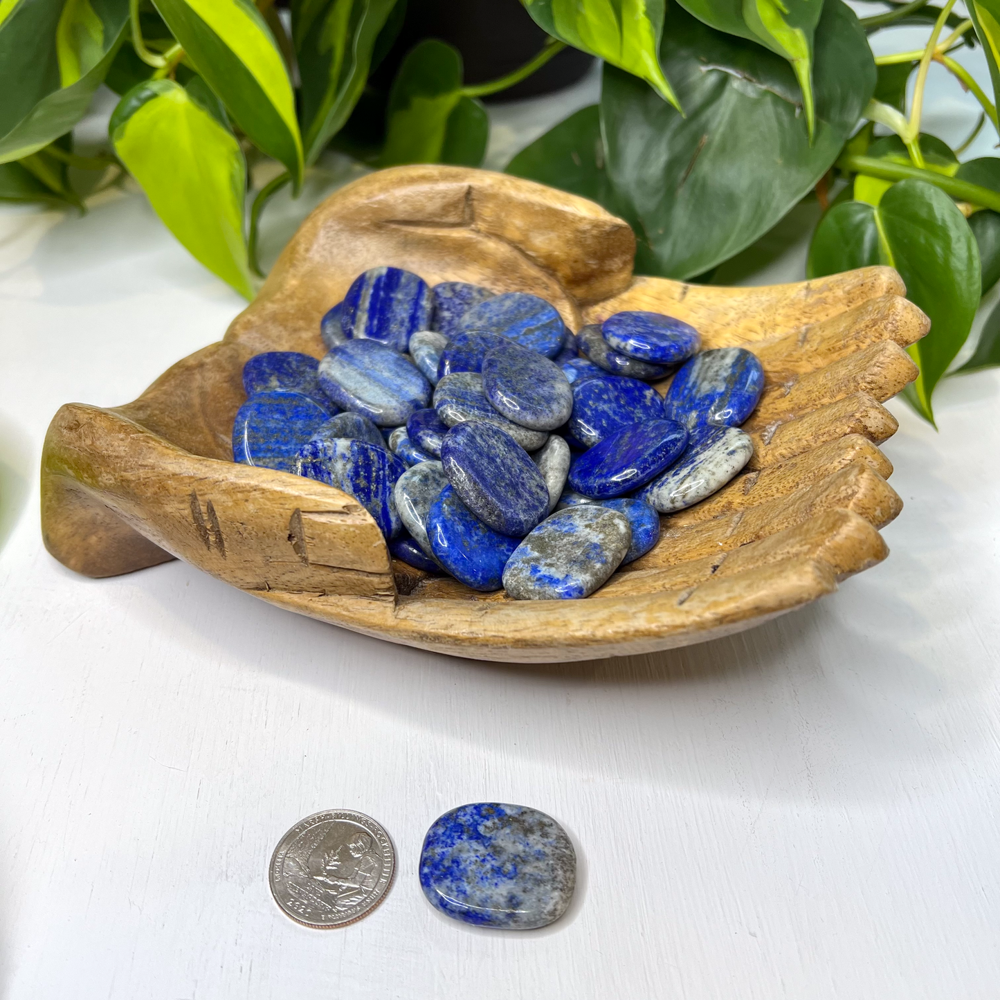 Lapis Worry Stone
