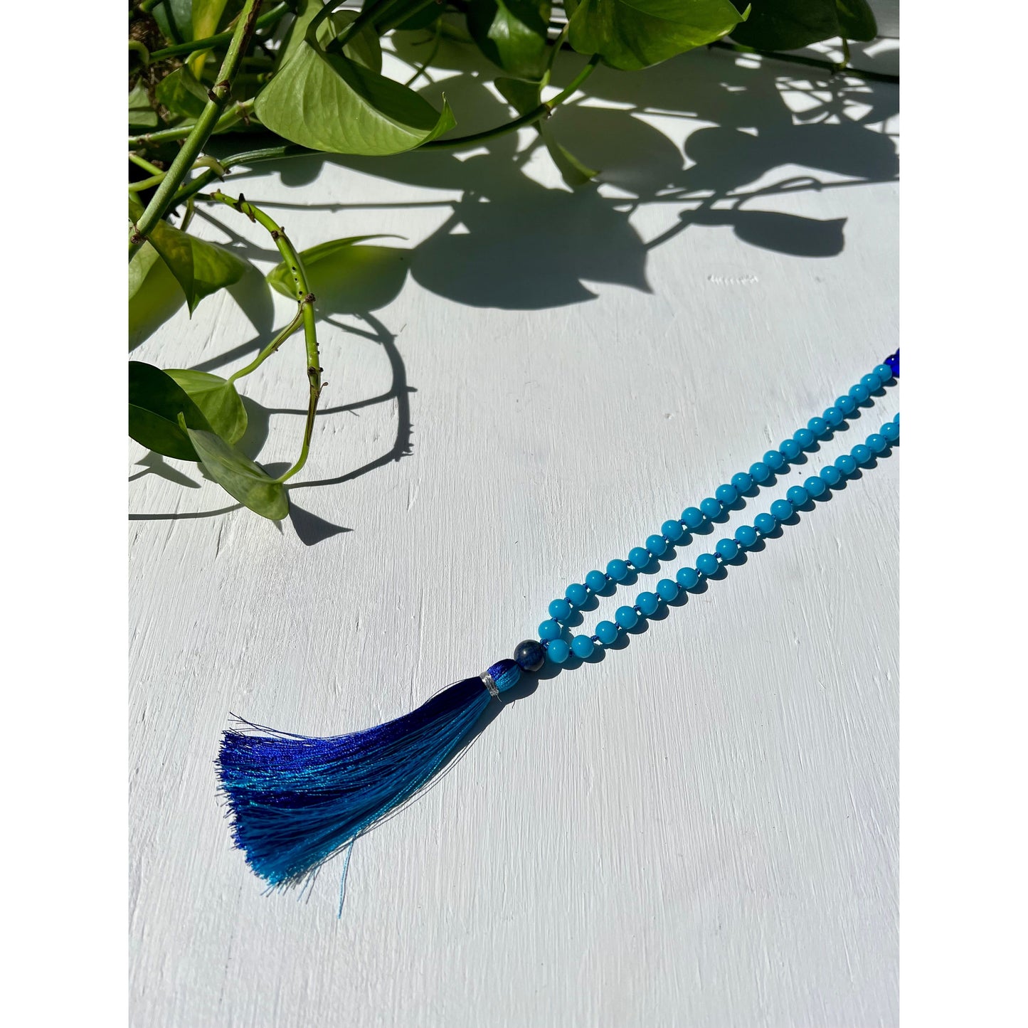 Vintage 1950s Japanese Glass Bead Mala