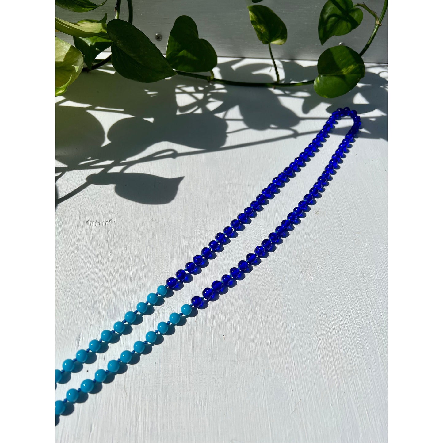 Vintage 1950s Japanese Glass Bead Mala