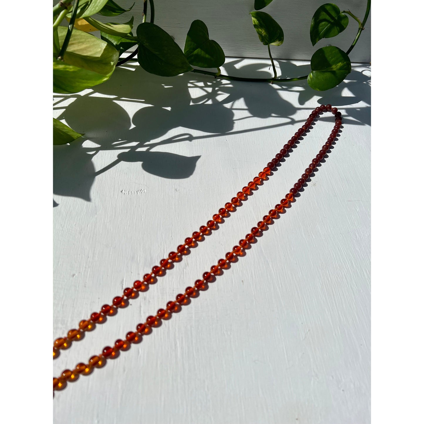 Vintage 1950s Japanese Glass Bead Mala