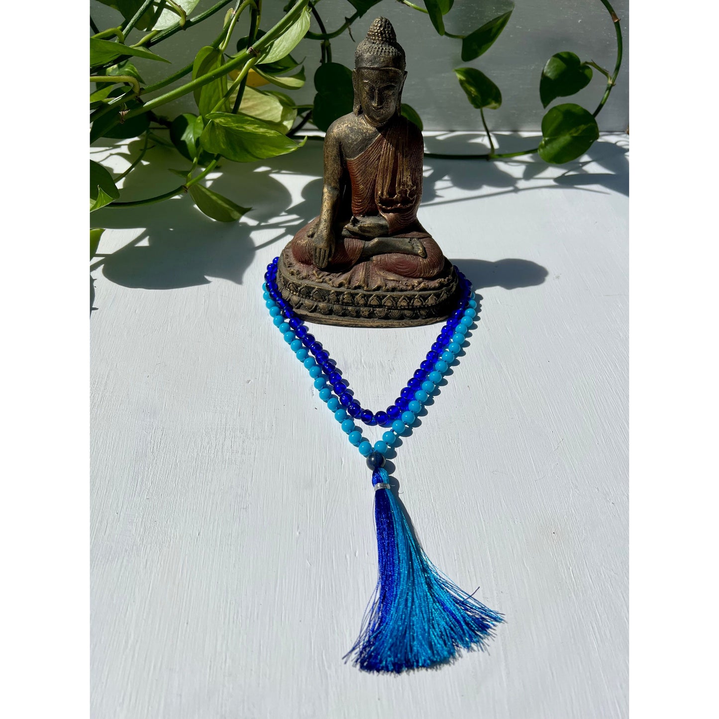 Vintage 1950s Japanese Glass Bead Mala