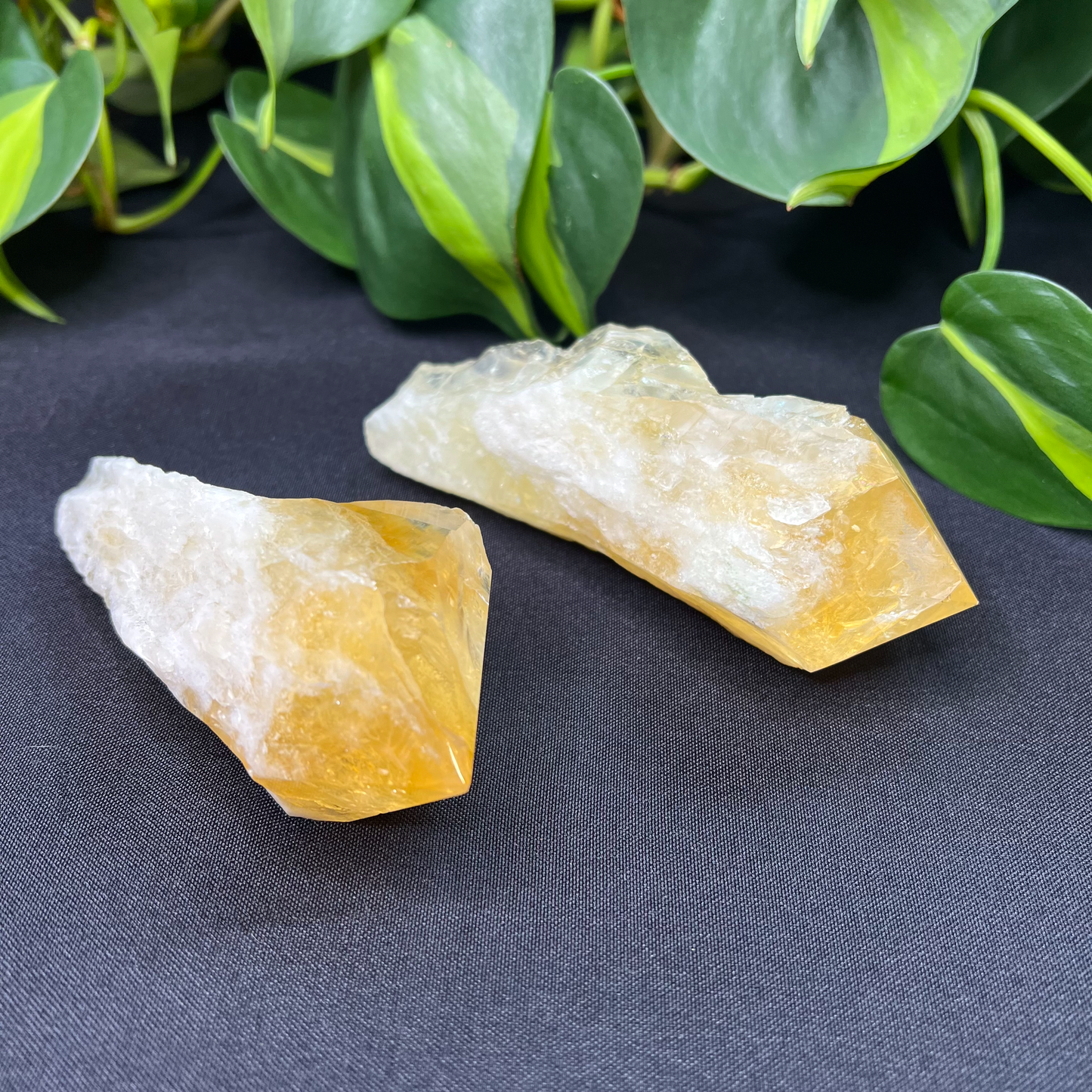 Golden Amethyst Raw Point