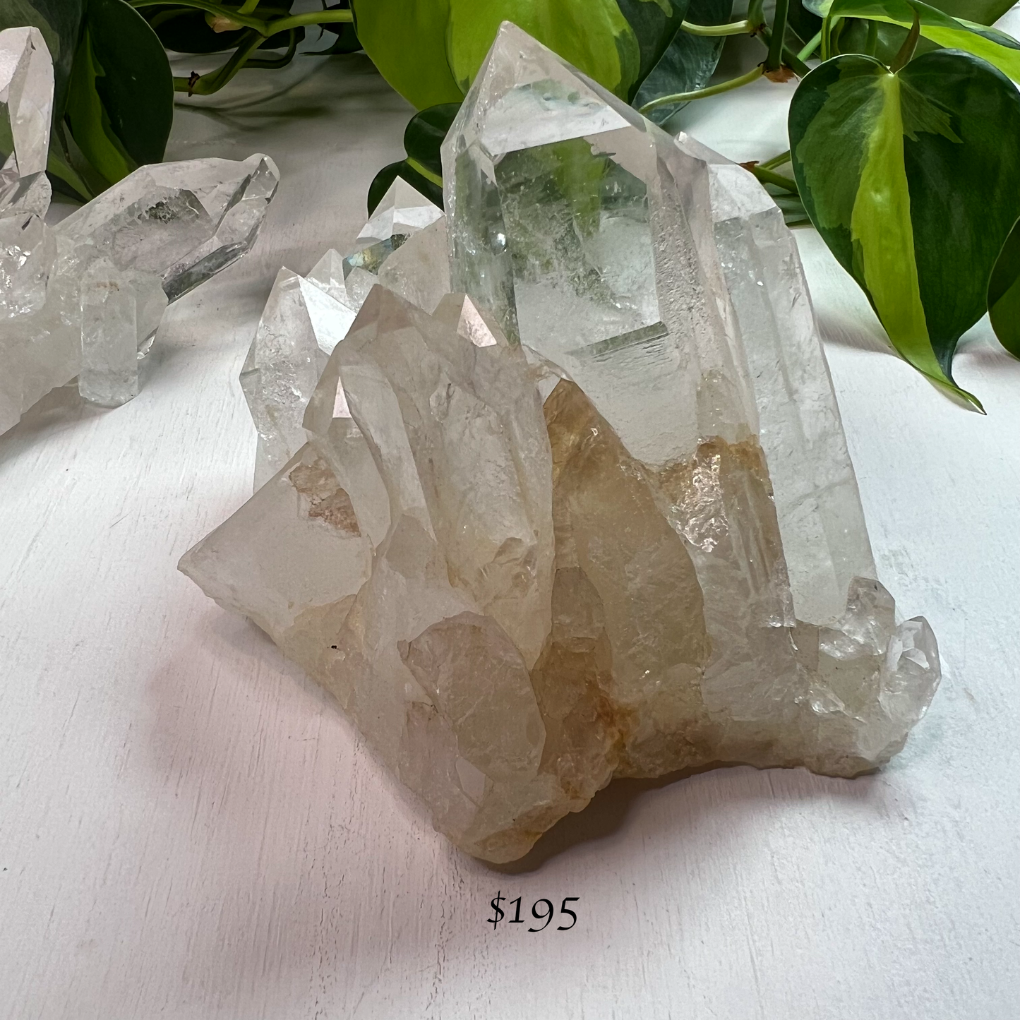 High Quality Clear Quartz Clusters