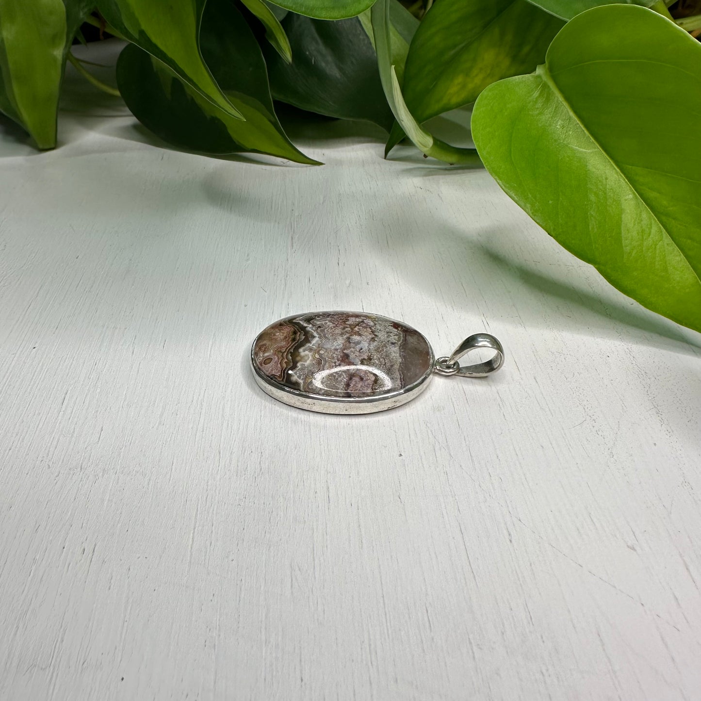 Ocean Jasper Sterling Silver Pendant