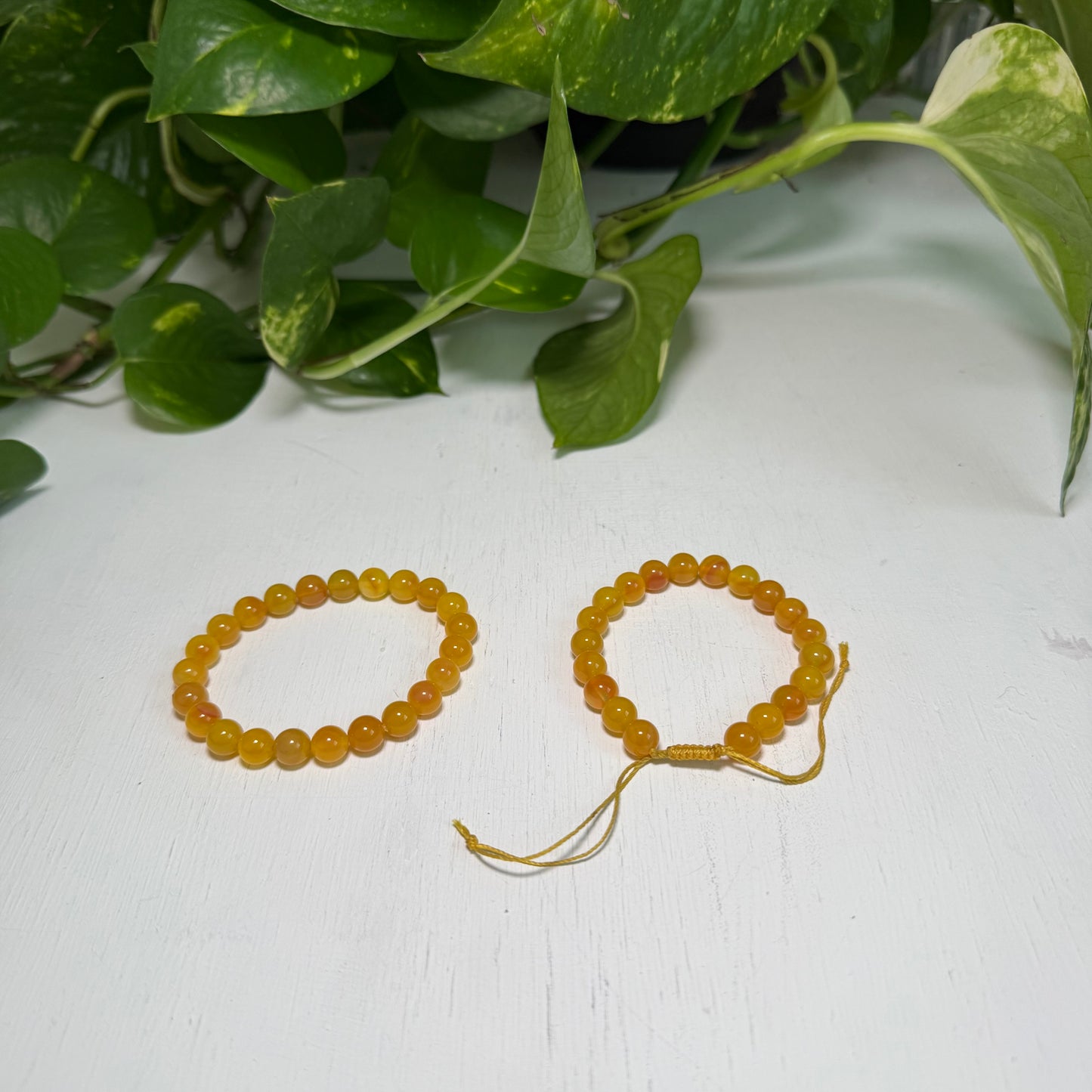 Yellow Chalcedony bracelet