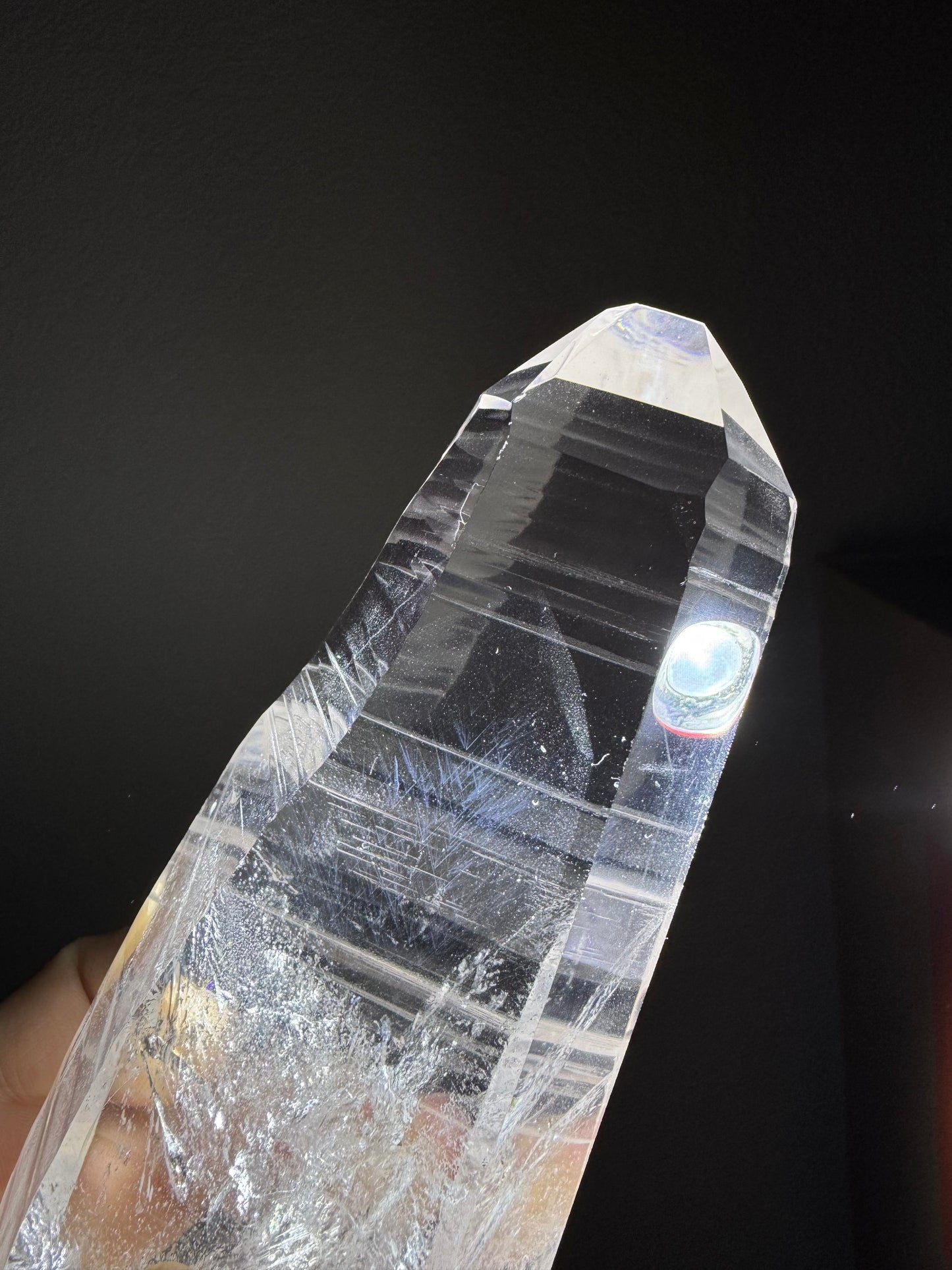RARE! Lemurian Blue Needle Quartz With Phantom