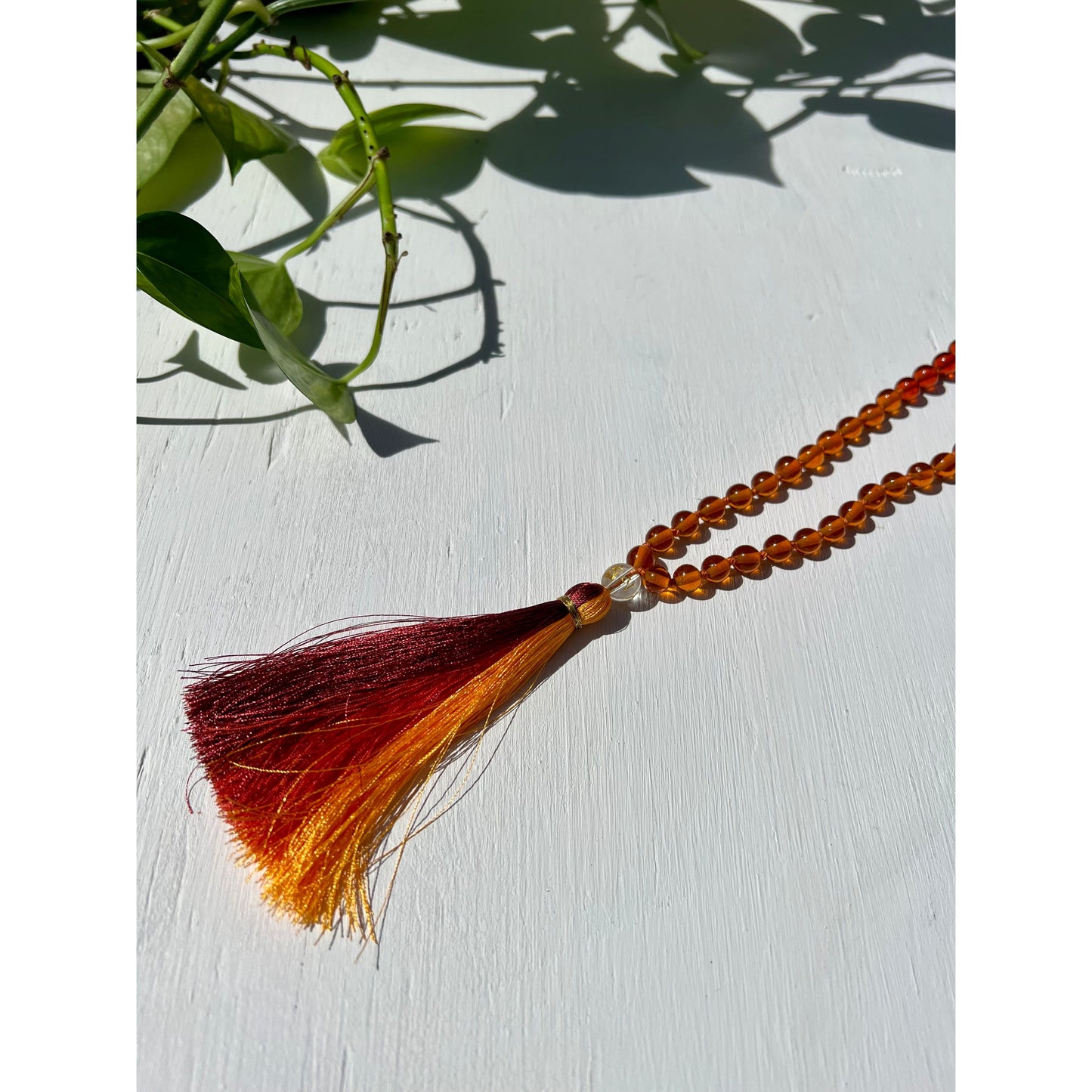 Vintage 1950s Japanese Glass Bead Mala